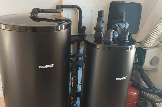 Full electric warmtepompopstelling in Putten